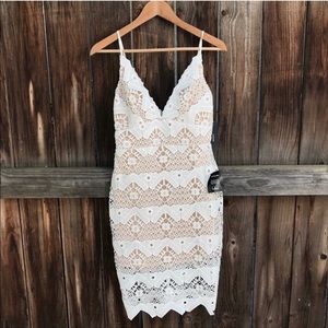 Lulus lace bodycon dress